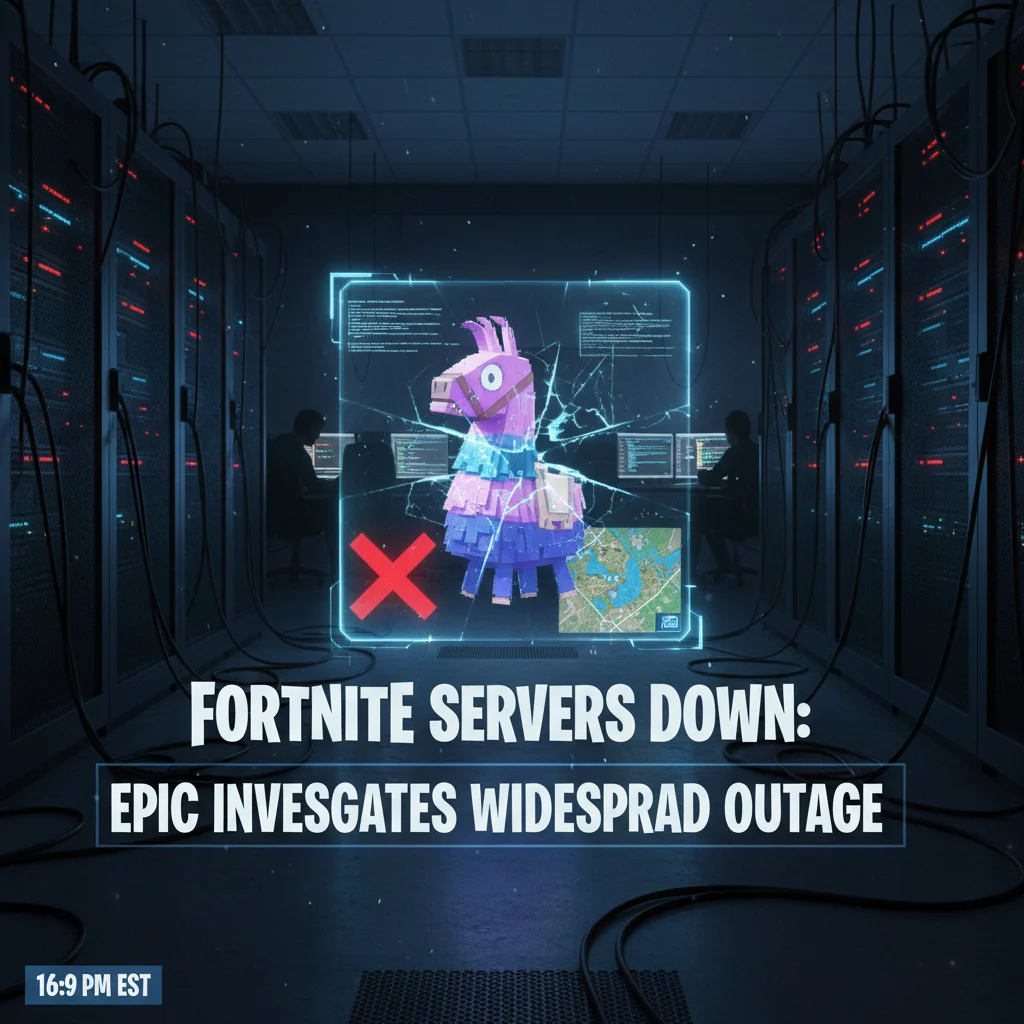 Fortnite Servers Down: Epic Investigates Widespread Outage
