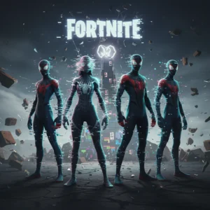Fortnite Leaks Reveal Glitching Spider-Verse Skins