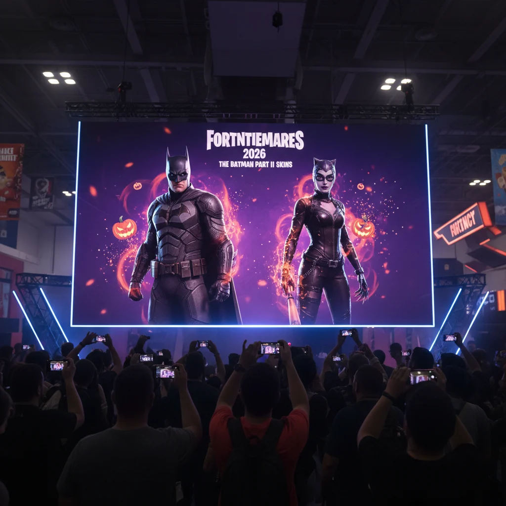 Fortnite Unveils 'The Batman Part II' Skins for Fortnitemares 2026