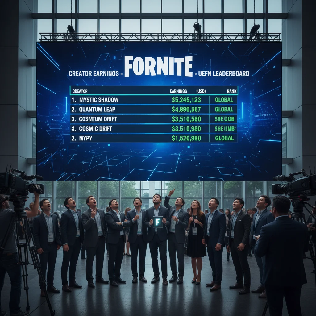 Fortnite Tracker UEFN Leaderboard Shows Creator Earnings