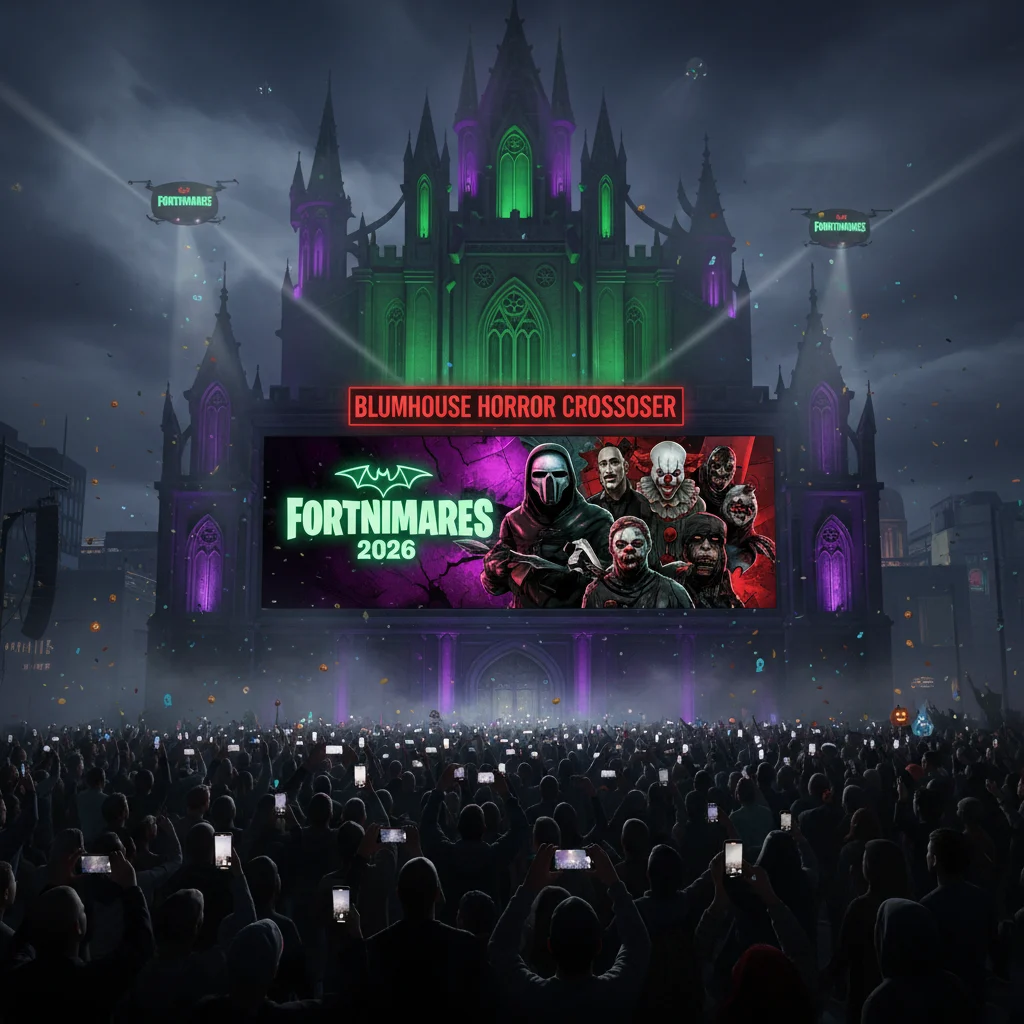 Fortnitemares 2026 Launches with Huge Blumhouse Horror Crossover