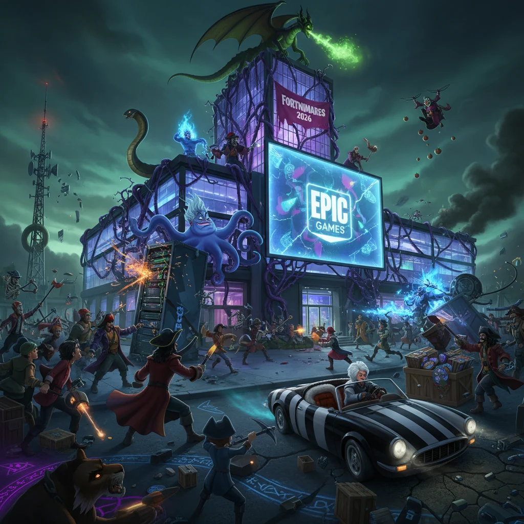 Disney Villains Take Over Epic Games in Fortnitemares 2026
