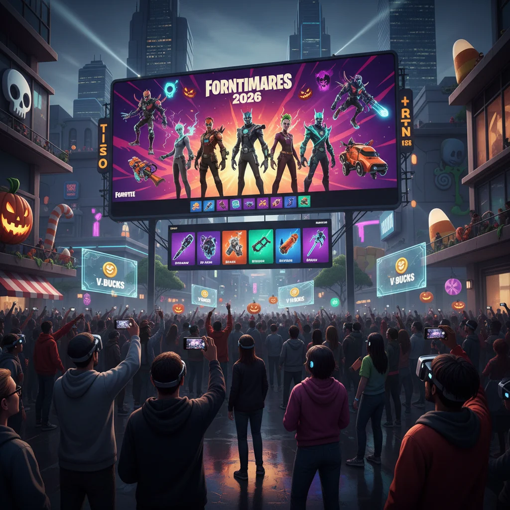 Fortnite Item Shop Launches Huge Fortnitemares 2026 Preview