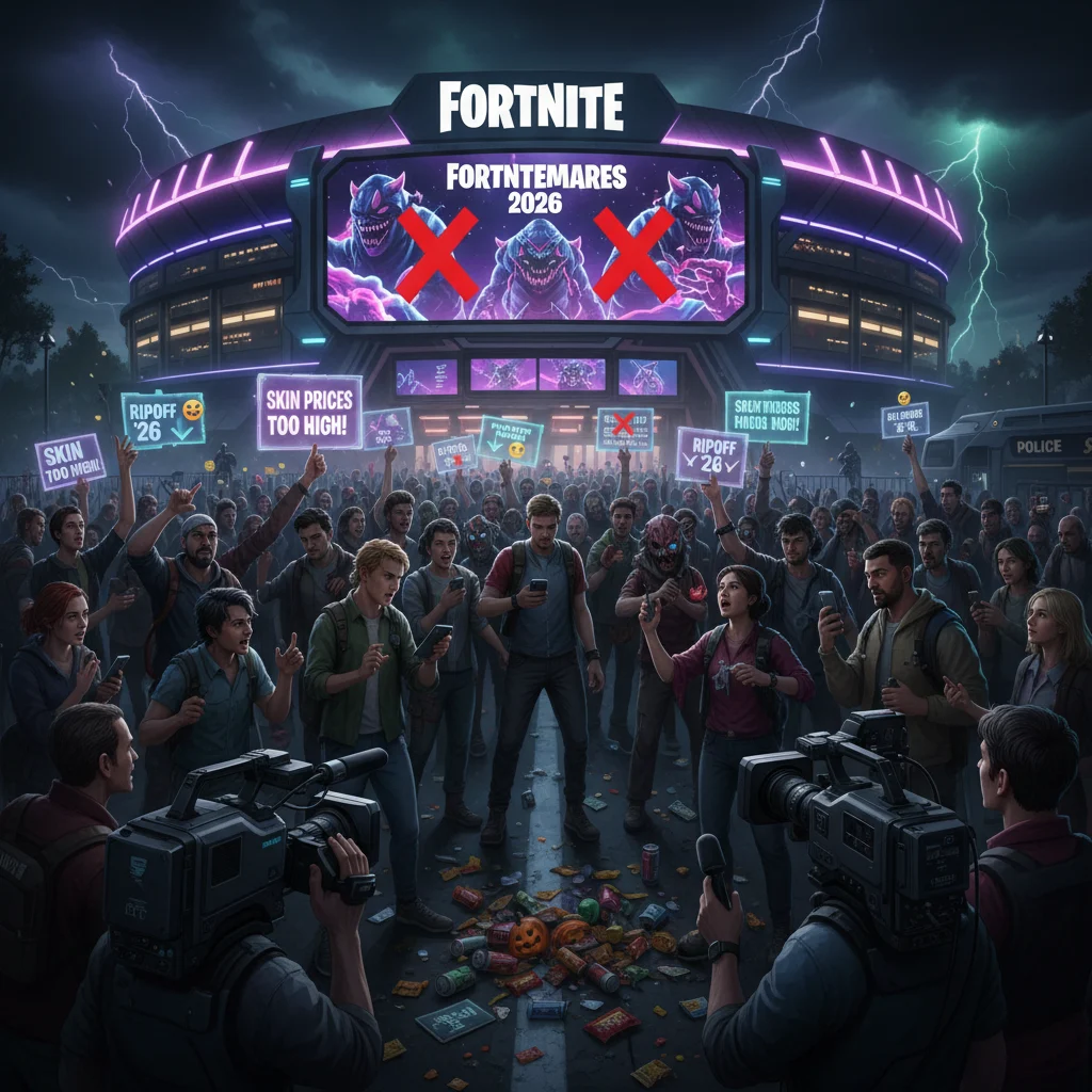 Fortnitemares 2026 Skin Prices Spark Major Player Backlash