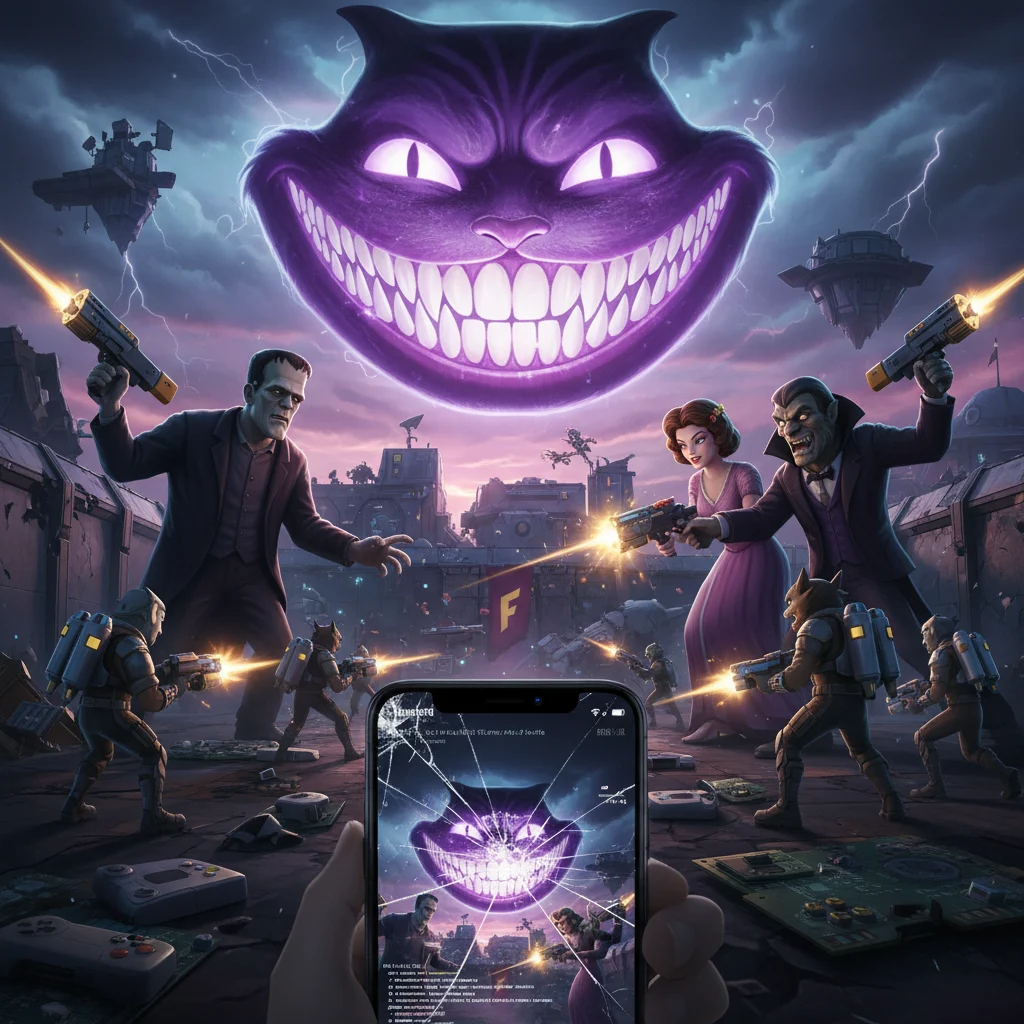 Fortnite Leak Reveals Massive Smile and Universal Monsters Crossover